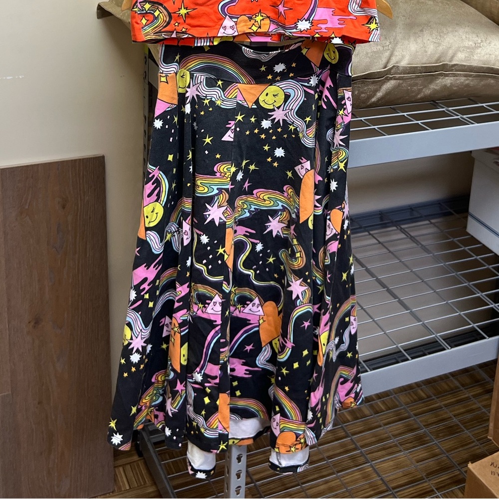 Nooworks Large Black Better Days skirt